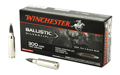 WINCHESTER SUPREME 300WSM 180G BALL SILVER TIP 20RD 10BX/CS - for sale