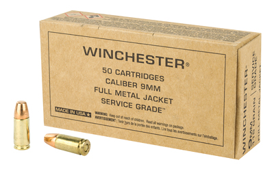 WIN SERVICE GRADE 9MM 115GR 50/500 - for sale