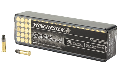 WINCHESTER SUPER SUPRESS 22LR 1090FPS 45GR LRN 100RD 20BX/CS - for sale