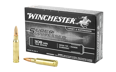 WINCHESTER SUPER SUPPRESSED 308 WIN 185GR FMJ 20RD 10BX/CS - for sale