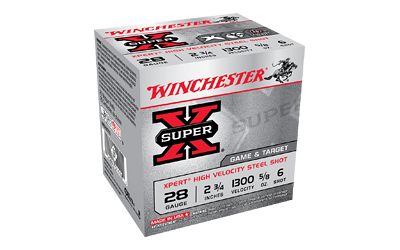 WINCHESTER XPERT STEEL 28GA 2.75" 5/8OZ #6 25RD 10BX/CS - for sale
