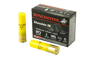 WINCHESTER SUPREME TRKY 20GA 5 3" 1185FP 1-1/4OZ 10RD 10BX/CS - for sale