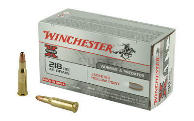 WINCHESTER SUPER-X 218 BEE 46GR JHP 50RD 10BX/CS - for sale