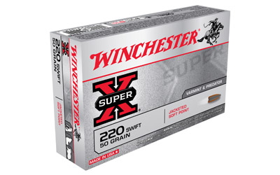 WINCHESTER SUPER-X 220 SWIFT 50GR JSP 20RD 10BX/CS - for sale