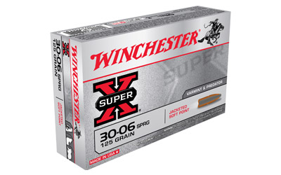 WINCHESTER SUPER-X 30-06 125GR JSP 20RD 10BX/CS - for sale
