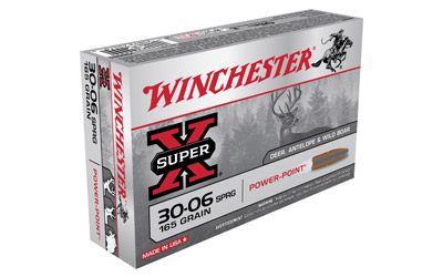 WINCHESTER SUPER-X 30-06 165GR POWER POINT 20RD 10BX/CS - for sale
