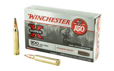 WINCHESTER SUPER-X 300 WIN MAG 180GR POWER POINT 20RD 10BX/CS - for sale