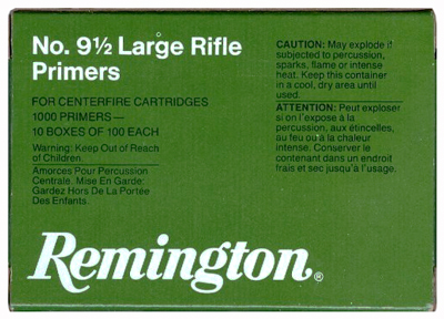 REMINGTON PRIMERS LARGE RIFLE 5000 PACK CASE - for sale